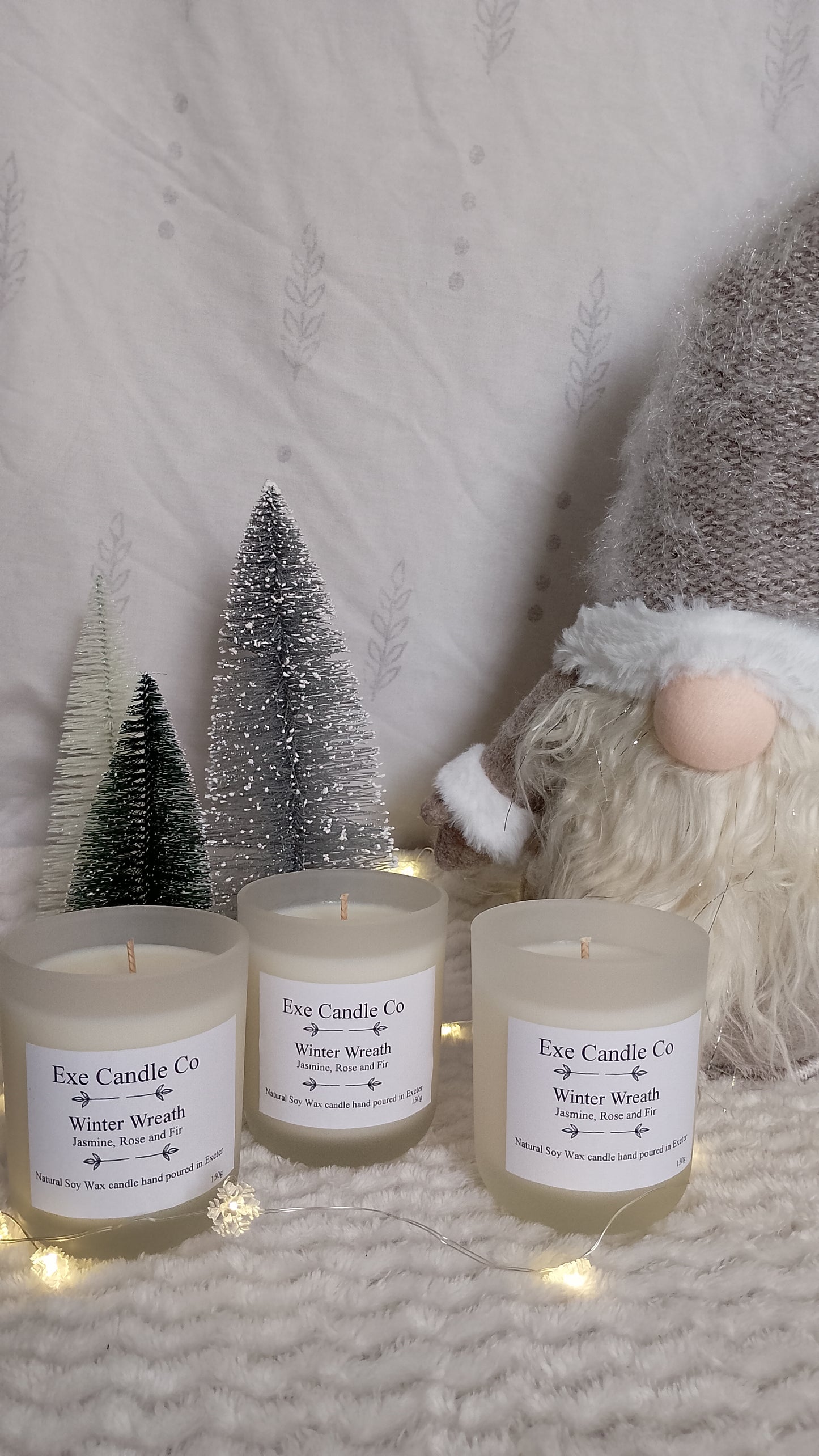 Christmas Collection - Winter Wreath scented candle collection