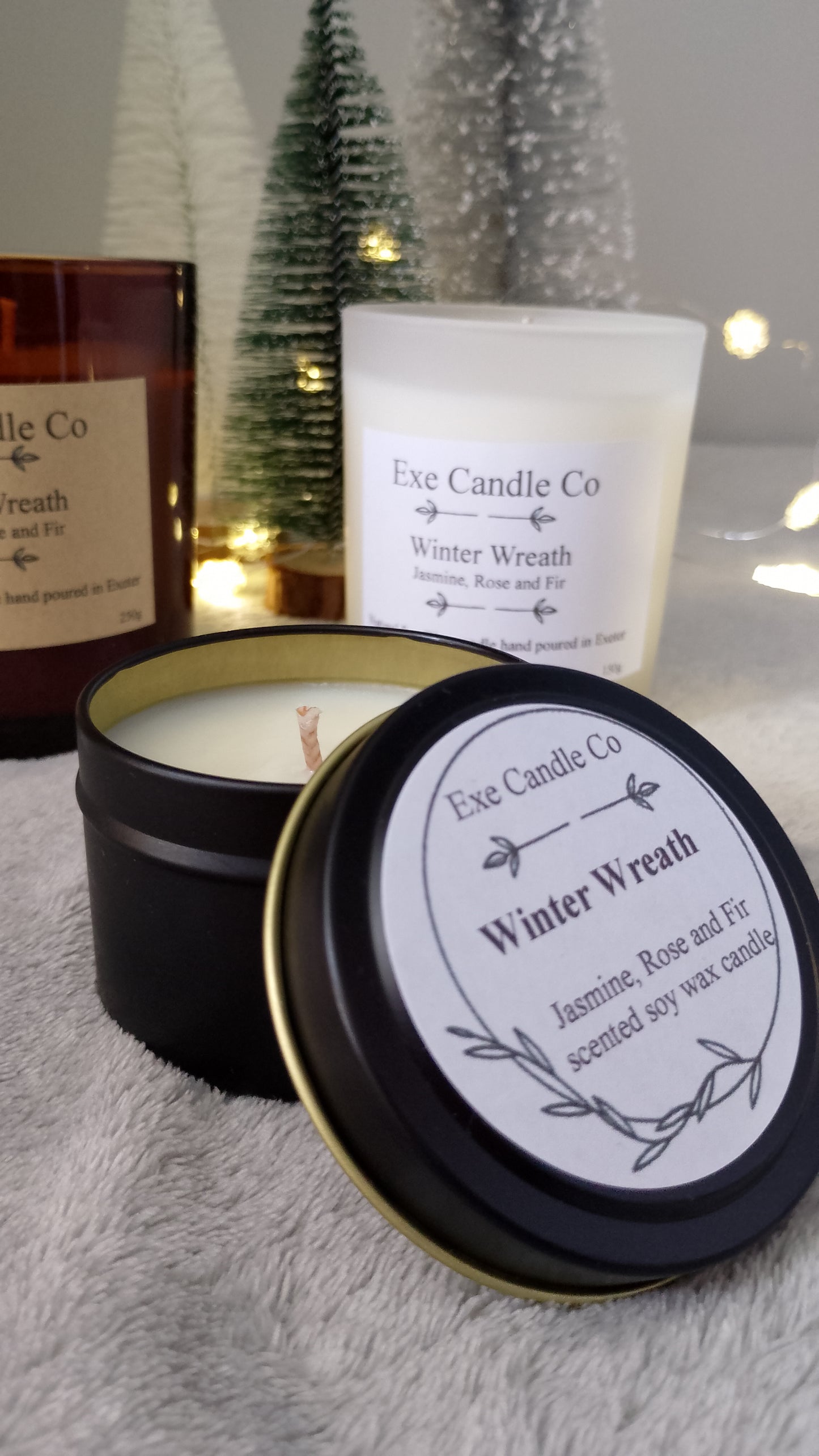 Christmas Collection - Winter Wreath scented candle collection