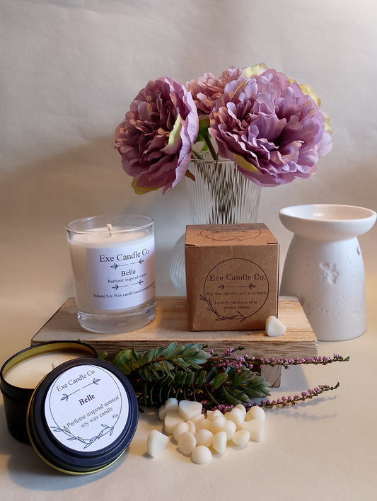Belle - Fragrance inspired candles and wax melts