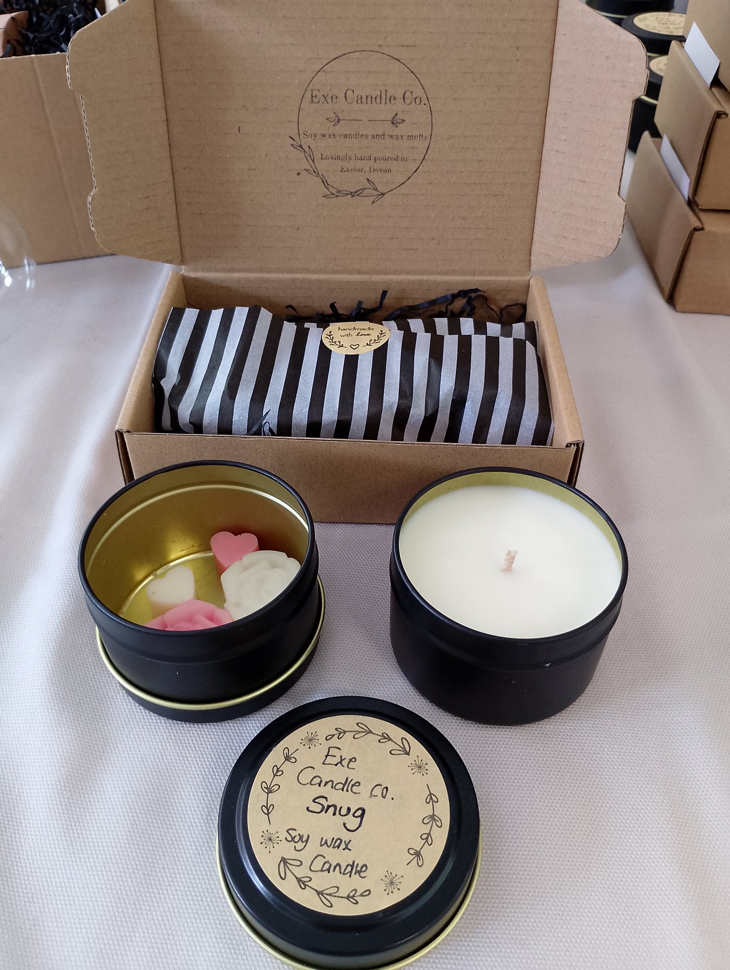 Scented soy wax collection - 'Snug' Apple and Cinnamon scented soy wax melts