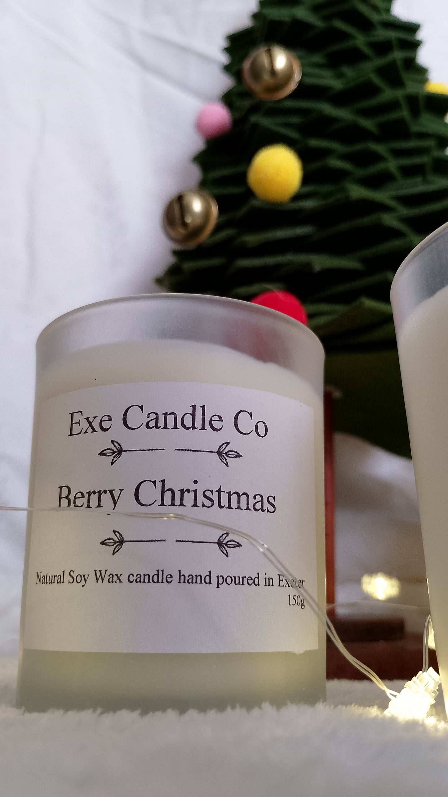 Christmas Berry Christmas - scented soy wax candles