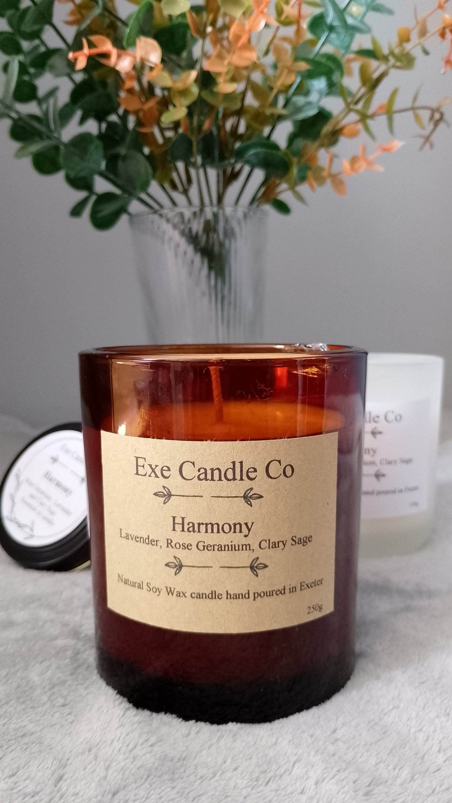 Harmony - essential oil infused soy wax candles and wax melts