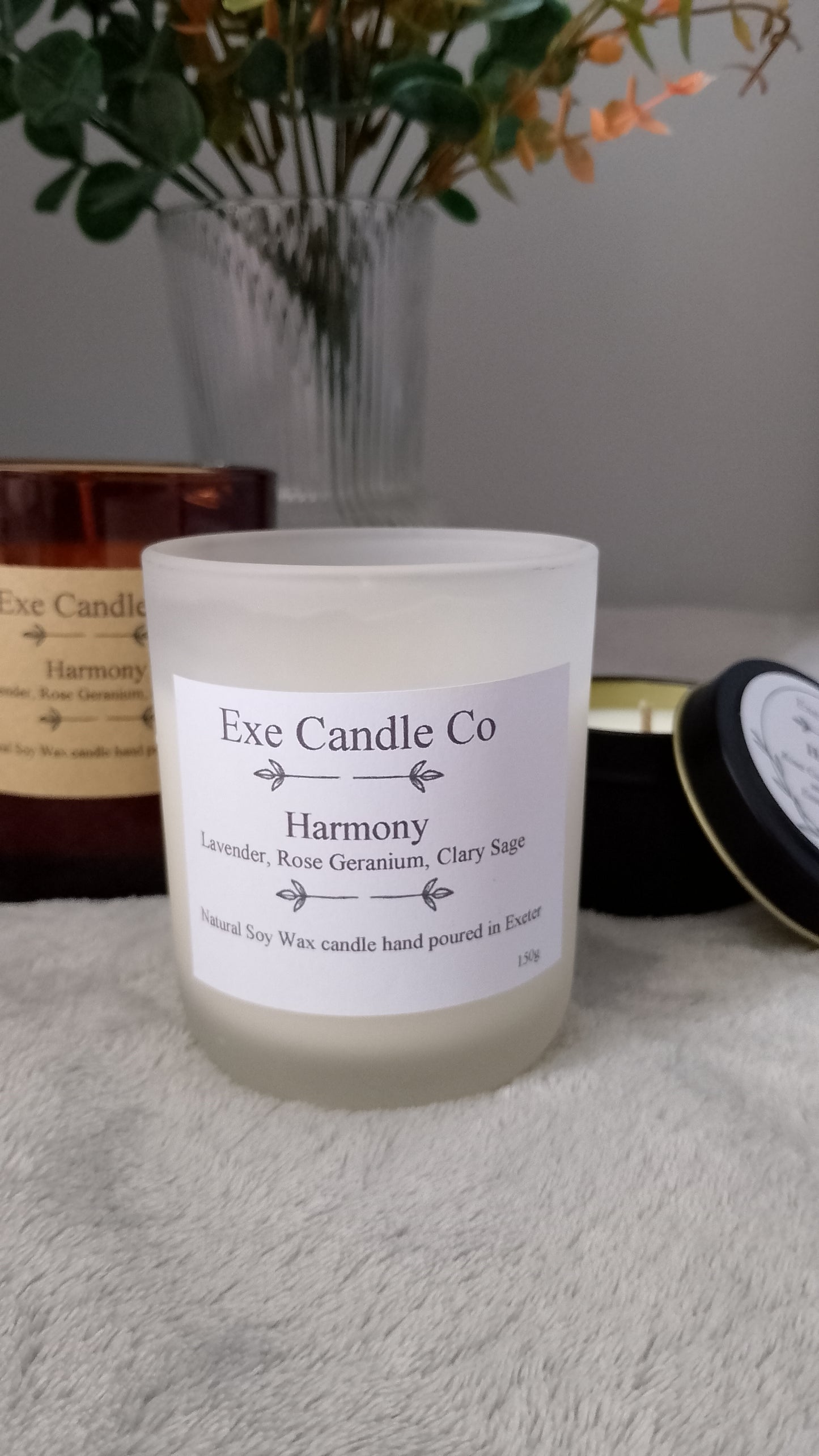 Harmony - essential oil infused soy wax candles and wax melts