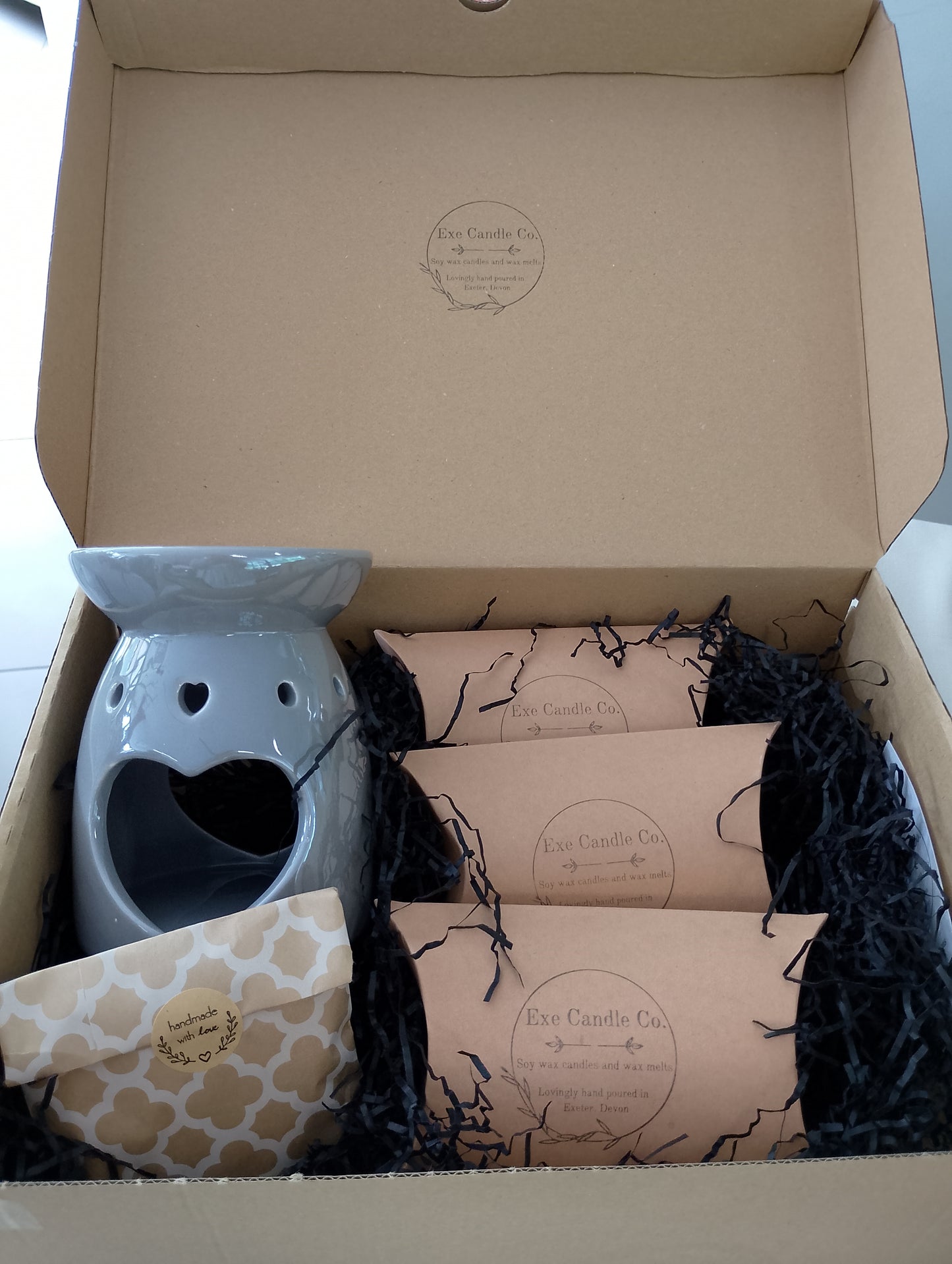 Soy Wax Melt and Burner Gift set